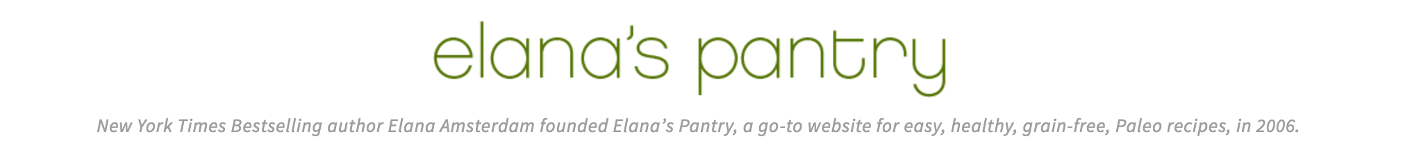 Elena's Pantry